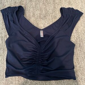 Free people movement breathe deeper crop tank